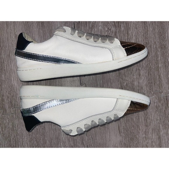 Dolce Vita Sneakers White with Rose Gold Womens size 6 (F) - Picture 7 of 12